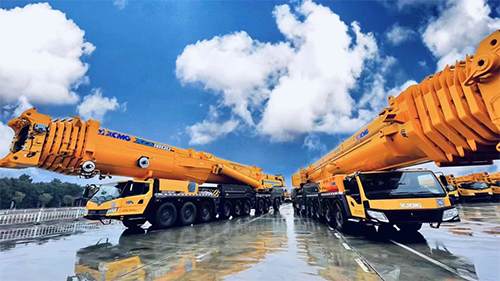 XCMG truck mobile crane xca1800 1800t lifting capacity
