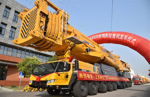 XCMG truck mobile crane xca3000 3000t lifting capacity